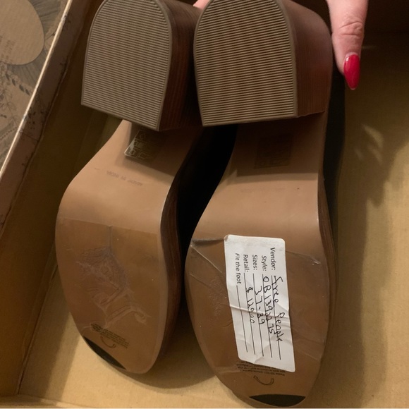 Free people black port wood heel boot - Picture 5 of 6